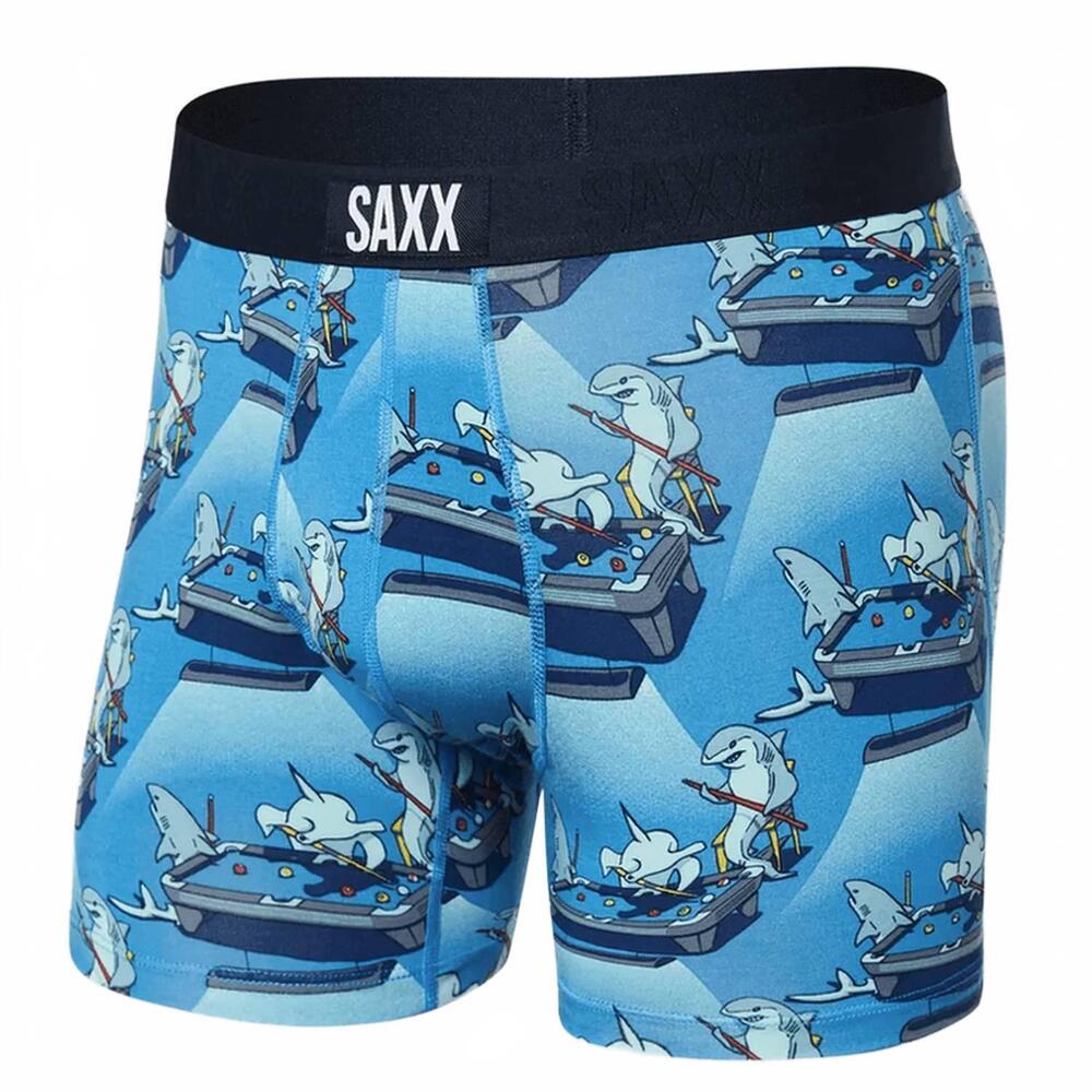 NEW SAXX men's ultra boxer brief in pool shark pool